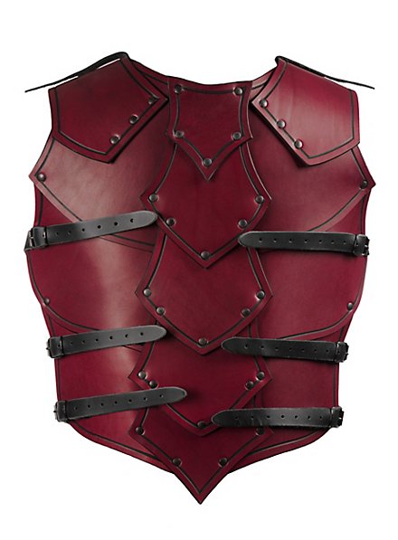 Medieval Leather Armor Black Leather Dragon Rider Armor Fantasy wear for  Stage, LARP or Re-Enactment Leather (S) : : Sports & Outdoors